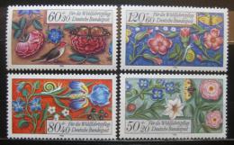 Poštová známka Nemecko 1985 Modlitební kniha Mi# 1259-62 6€