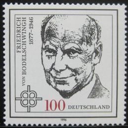 Poštová známka Nemecko 1996 Friedrich Bodelschwingh, teolog Mi# 1835