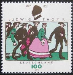 Poštová známka Nemecko 1996 Ludwig Thoma, satirista Mi# 1870