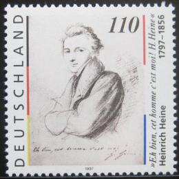 Poštová známka Nemecko 1997 Heinrich Heine, básník Mi# 1962