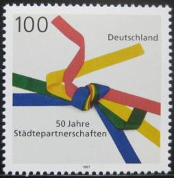 Poštová známka Nemecko 1997 Sesterská mìsta Mi# 1917
