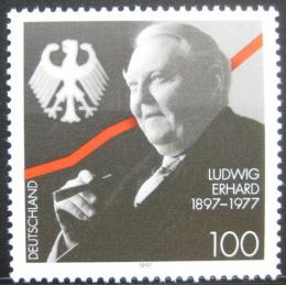 Poštová známka Nemecko 1997 Kancléø Ludwig Erhard Mi# 1904