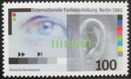 Poštová známka Nemecko 1993 Výstava rádií Mi# 1690