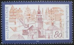 Poštová známka Nemecko 1994 Staade milénium Mi# 1709