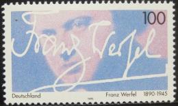 Poštová známka Nemecko 1995 Franz Werfel, spisovatel Mi# 1813