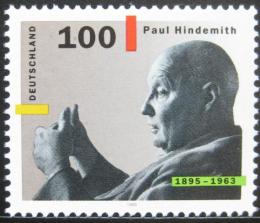 Poštová známka Nemecko 1995 Paul Hindemith, skladatel Mi# 1827