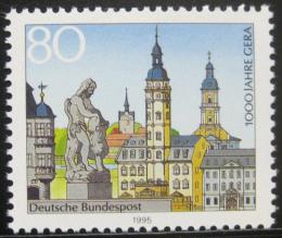 Poštová známka Nemecko 1995 Provincie Gera milénium Mi# 1772