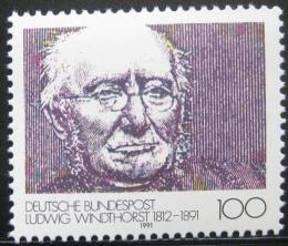Poštová známka Nemecko 1991 Ludwig Windthorst, politik Mi# 1510