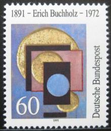 Poštová známka Nemecko 1991 Umenie, Erich Buchholz Mi# 1493