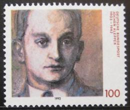Poštová známka Nemecko 1992 Jochen Klepper, spisovatel Mi# 1643