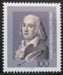 Poštová známka Nemecko 1993 Friedrich Holderlin, básník Mi# 1681