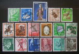 Poštové známky Japonsko 1971-75 Rùzné motivy SC# 1067-87