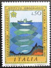 Potov znmka Taliansko 1973 Hydrogragfick institut Mi# 1389 - zvi obrzok