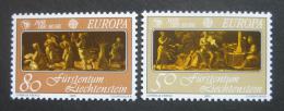 Poštové známky Lichtenštajnsko 1985 Európa CEPT Mi# 866-67