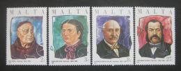 Poštové známky Malta 1986 Osobnosti Mi# 751-54