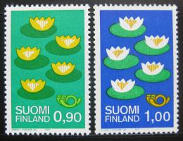 Poštové známky Fínsko 1977 NORDEN, severská spolupráce Mi# 803-04