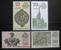Poštové známky DDR 1986 Berlín, 750. výroèie Mi# 3023-26