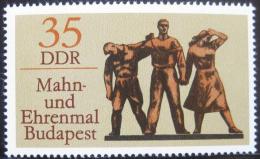 Poštová známka DDR 1976 Monument v Budapešti Mi# 2169