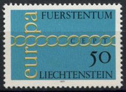 Poštová známka Lichtenštajnsko 1971 Európa CEPT Mi# 545