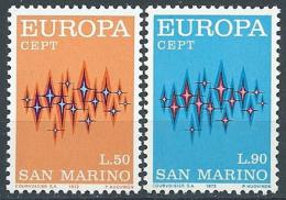 Poštové známky San Marino 1972 Európa CEPT Mi# 997-98