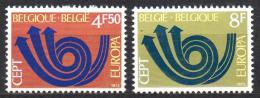 Poštové známky Belgicko 1973 Európa CEPT Mi# 1722-23