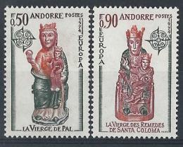 Poštové známky Andorra Fr. 1974 Európa CEPT Mi# 258-59 Kat 25€