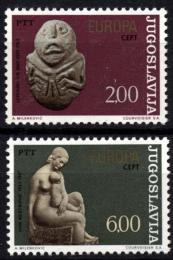 Poštové známky Juhoslávia 1974 Európa CEPT Mi# 1557-58