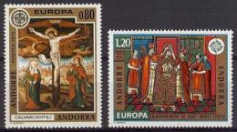 Poštové známky Andorra Fr. 1975 Európa CEPT Mi# 264-65