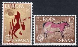 Poštové známky Španielsko 1975 Európa CEPT, umenie Mi# 2151-52