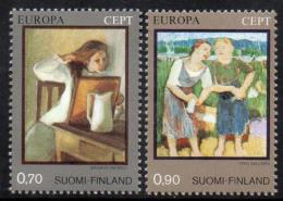 Poštové známky Fínsko 1975 Európa CEPT Mi# 764-65