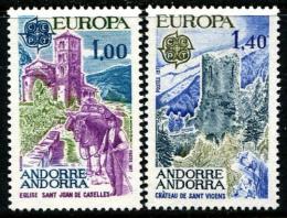 Poštové známky Andorra Fr. 1977 Európa CEPT Mi# 282-83 Kat 15€