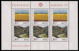 Poštové známky Portugalsko 1977 Európa CEPT Mi# Block 20 Kat 40€