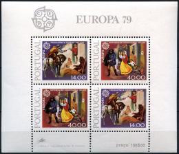 Poštové známky Portugalsko 1979 Európa CEPT Mi# Block 27