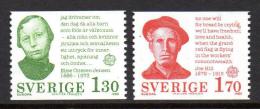 Poštové známky Švédsko 1980 Európa CEPT Mi# 1106-07