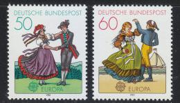 Poštové známky Nemecko 1981 Európa CEPT Mi# 1096-97