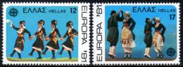 Poštové známky Grécko 1981 Európa CEPT Mi# 1445-46