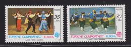 Poštové známky Turecko 1981 Európa CEPT Mi# 2546-47