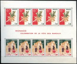 Poštové známky Monako 1981 Európa CEPT Mi# Block 17