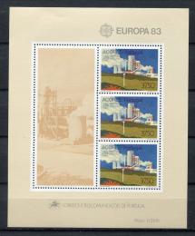 Poštovní známky Azory 1983 Evropa CEPT Mi# Block 4