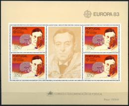 Poštové známky Portugalsko 1983 Európa CEPT Mi# Block 40 Kat 11€