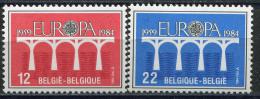Poštové známky Belgicko 1984 Európa CEPT Mi# 2182-83