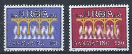 Poštové známky San Marino 1984 Európa CEPT Mi# 1294-95