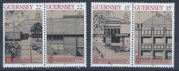 Poštové známky Guernsey 1987 Európa CEPT Mi# 389-92