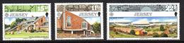 Poštové známky Jersey 1987 Európa CEPT Mi# 405-07