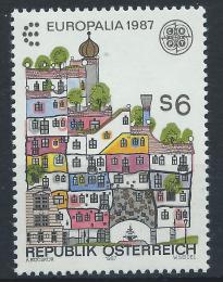 Poštová známka Rakúsko 1987 Európa CEPT Mi# 1876