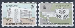 Poštové známky Cyprus 1987 Európa CEPT Mi# 681-82