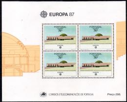 Poštové známky Azory 1987 Európa CEPT Mi# Block 8