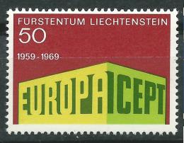 Poštová známka Lichtenštajnsko 1969 Európa CEPT Mi# 507