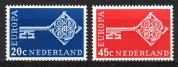 Poštové známky Holandsko 1968 Európa CEPT Mi# 899-900