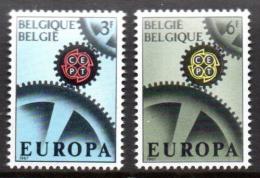 Poštové známky Belgicko 1967 Európa CEPT Mi# 1472-73